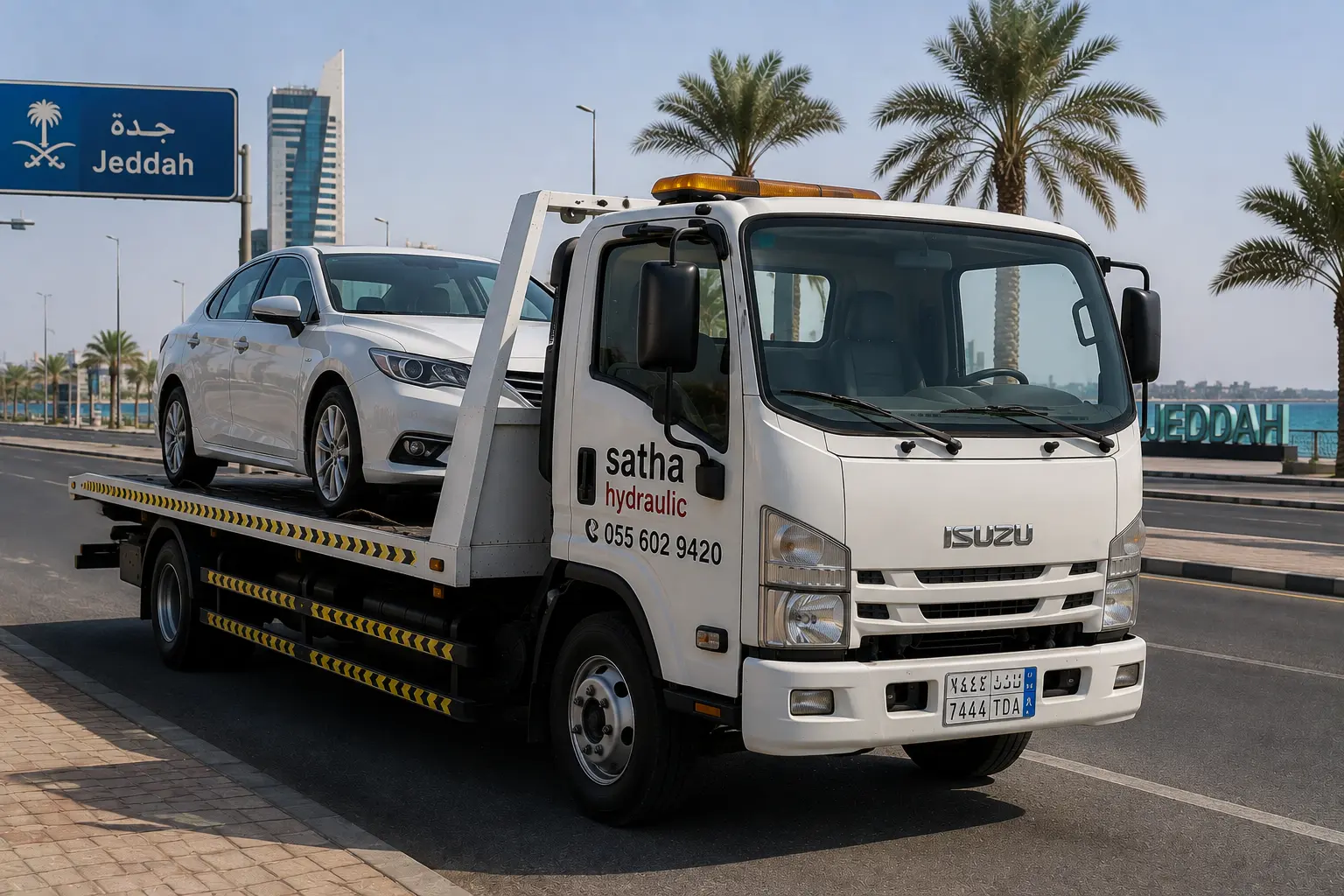 Car Towing Service in Jeddah